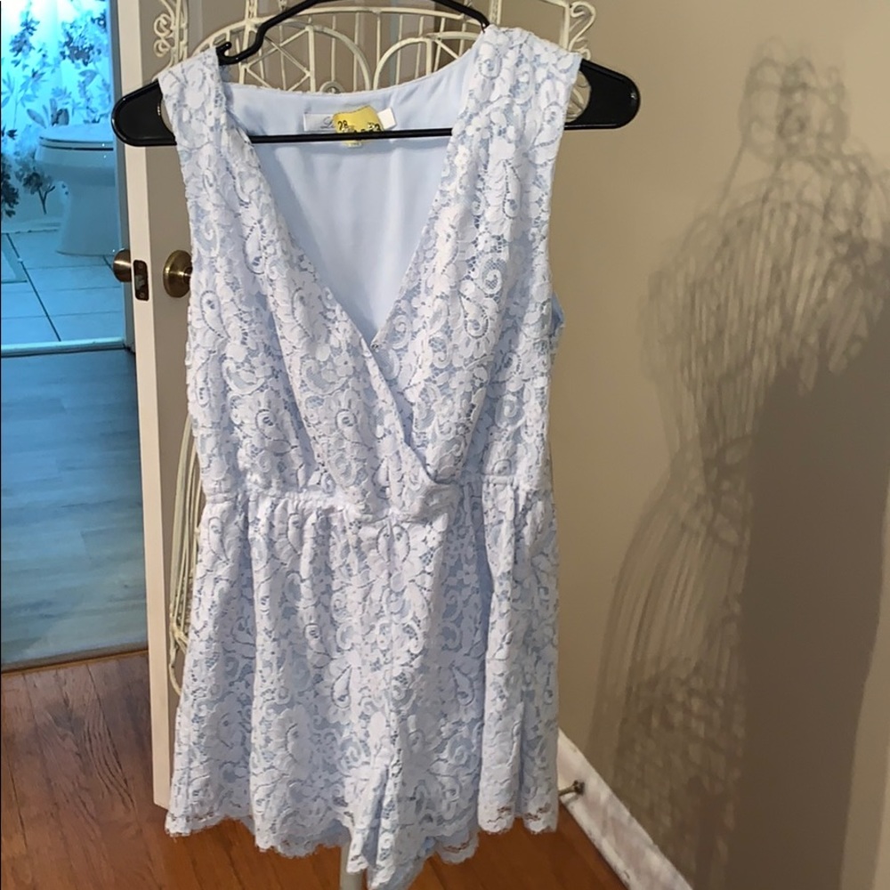 Laced Romper